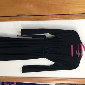 Maternity wrap dress